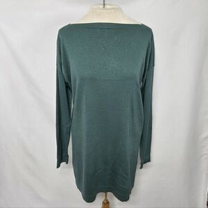 Peruvian Connection Deep Water Dorsay Tunic Size-Large NWT